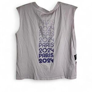 Official Paris 2024 Muscle Tee | Size L | Olympic-Level Chill